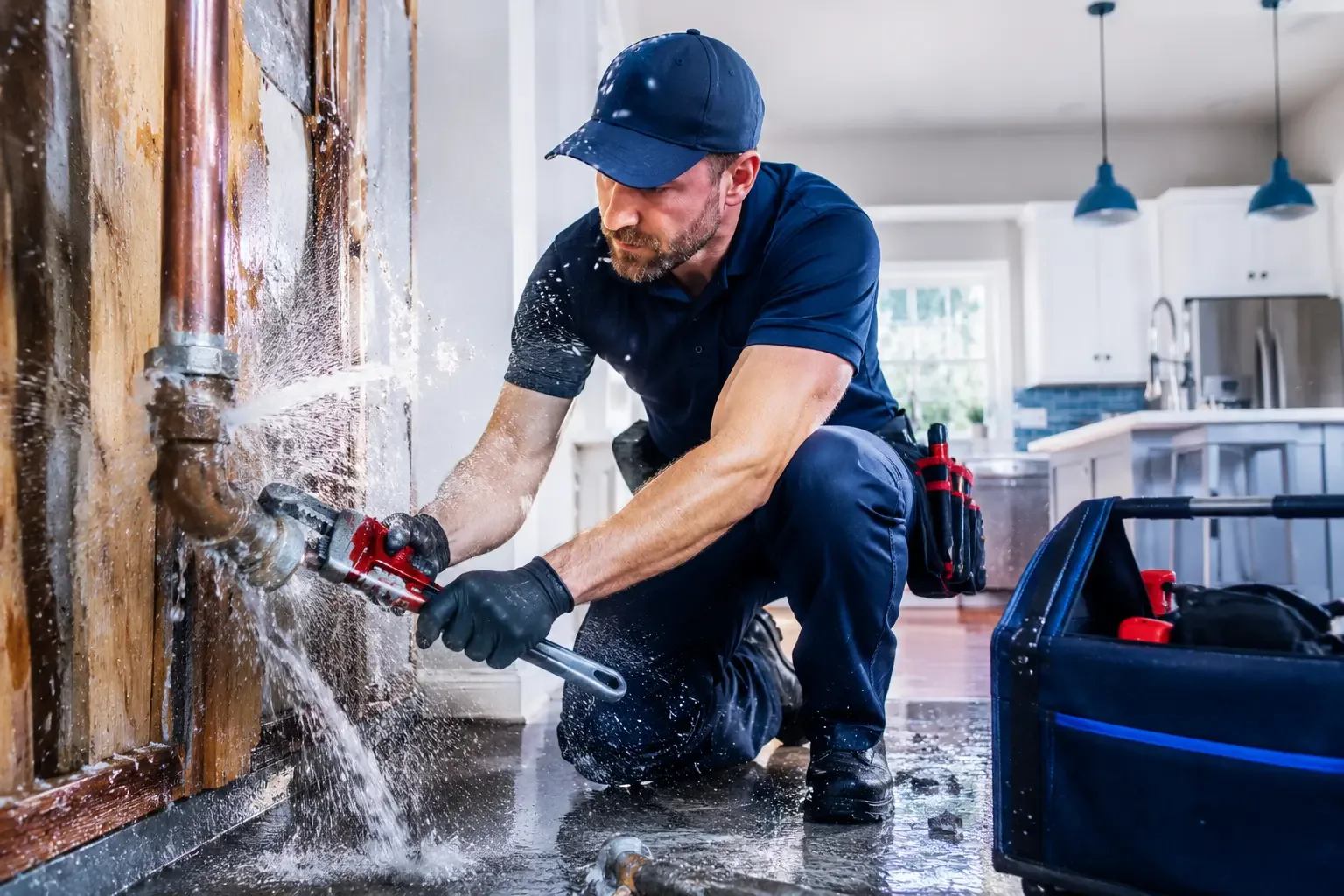 Local emergency pipe repair professionals in Martinsburg, IA